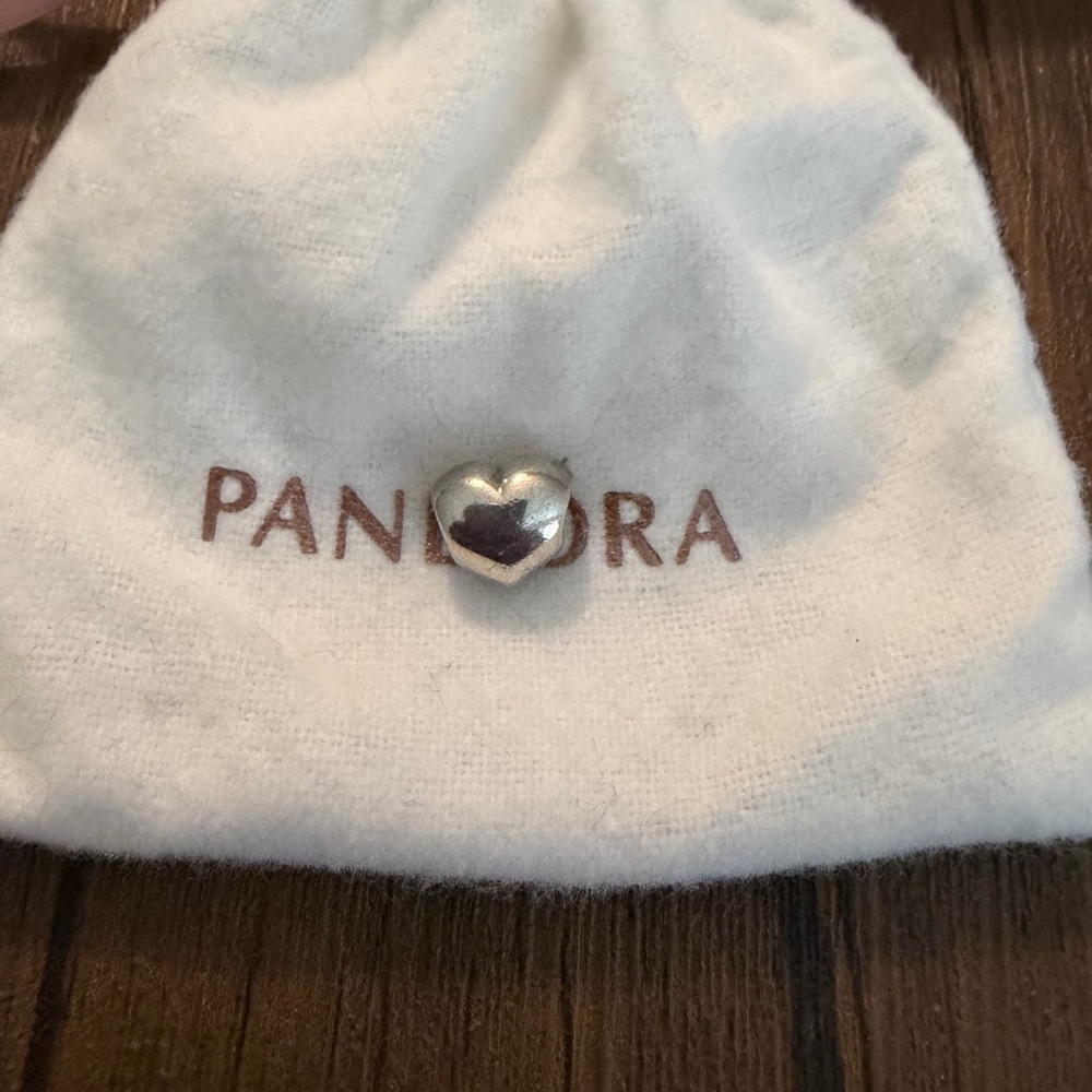 Pandora Shiny Silver Heart Charm